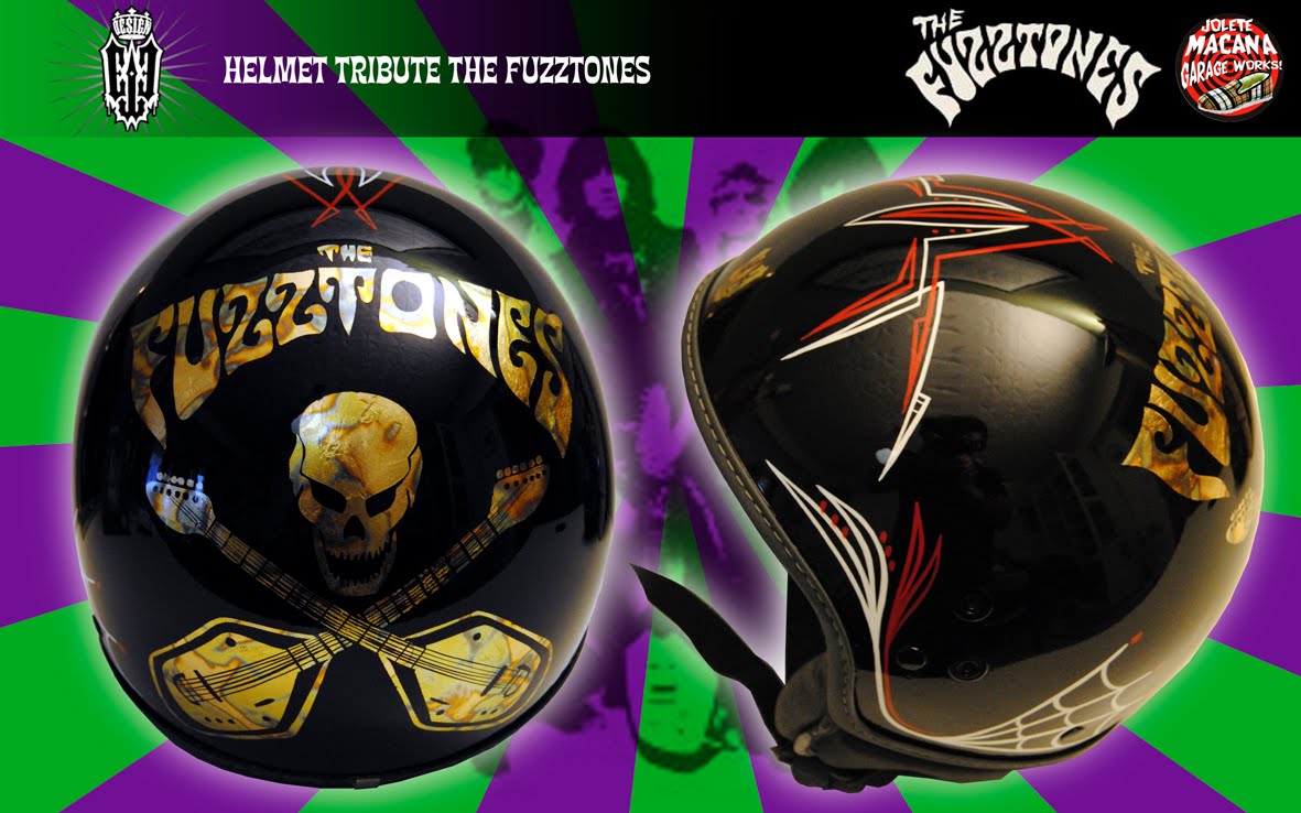 Ejestudiodesing HELMET TRIBUTE THE FUZZTONES