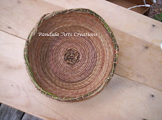 Pine Needle Basket coiling