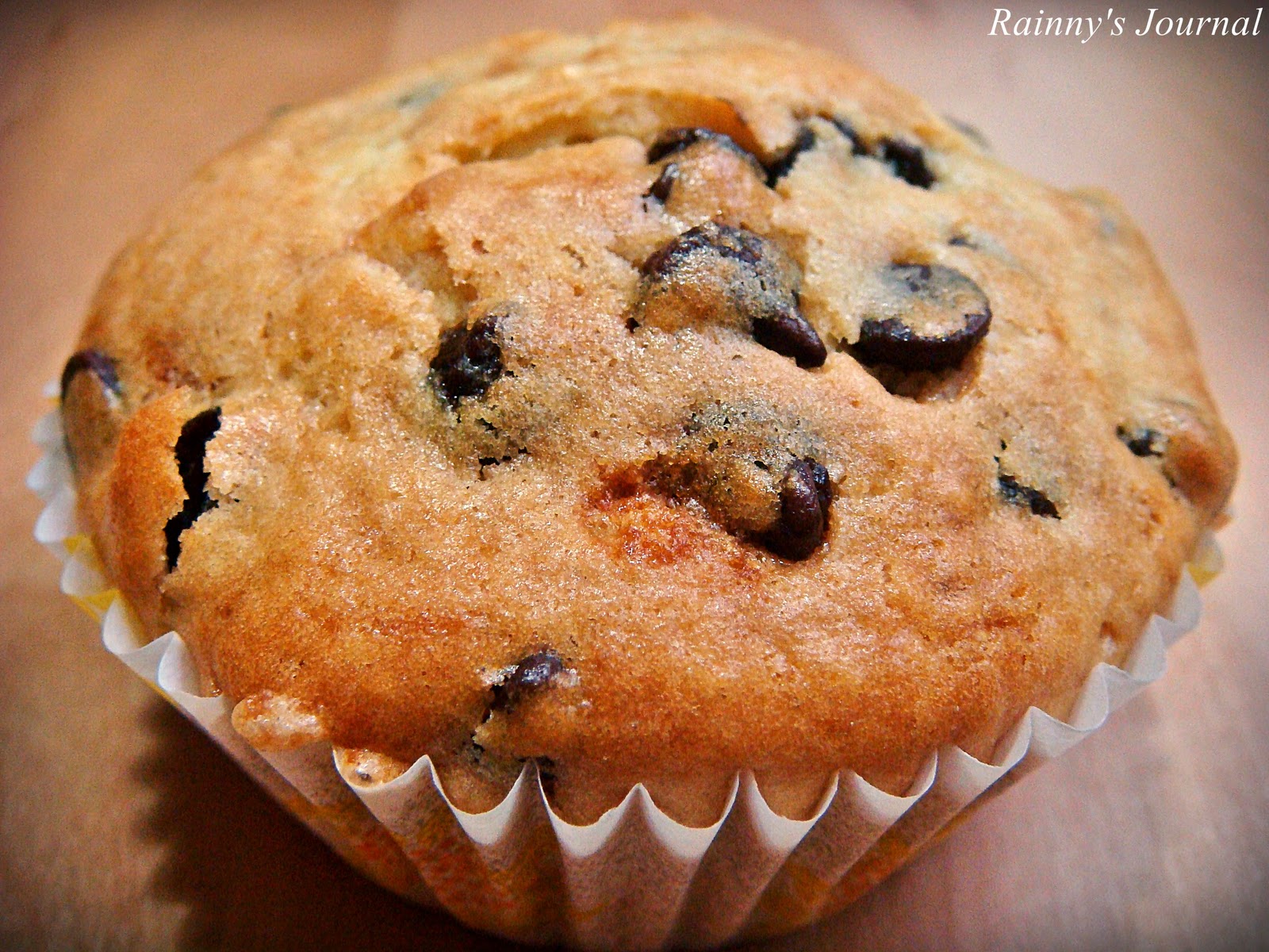 Rainny's Journal Chocolate Chip Raisin Muffin