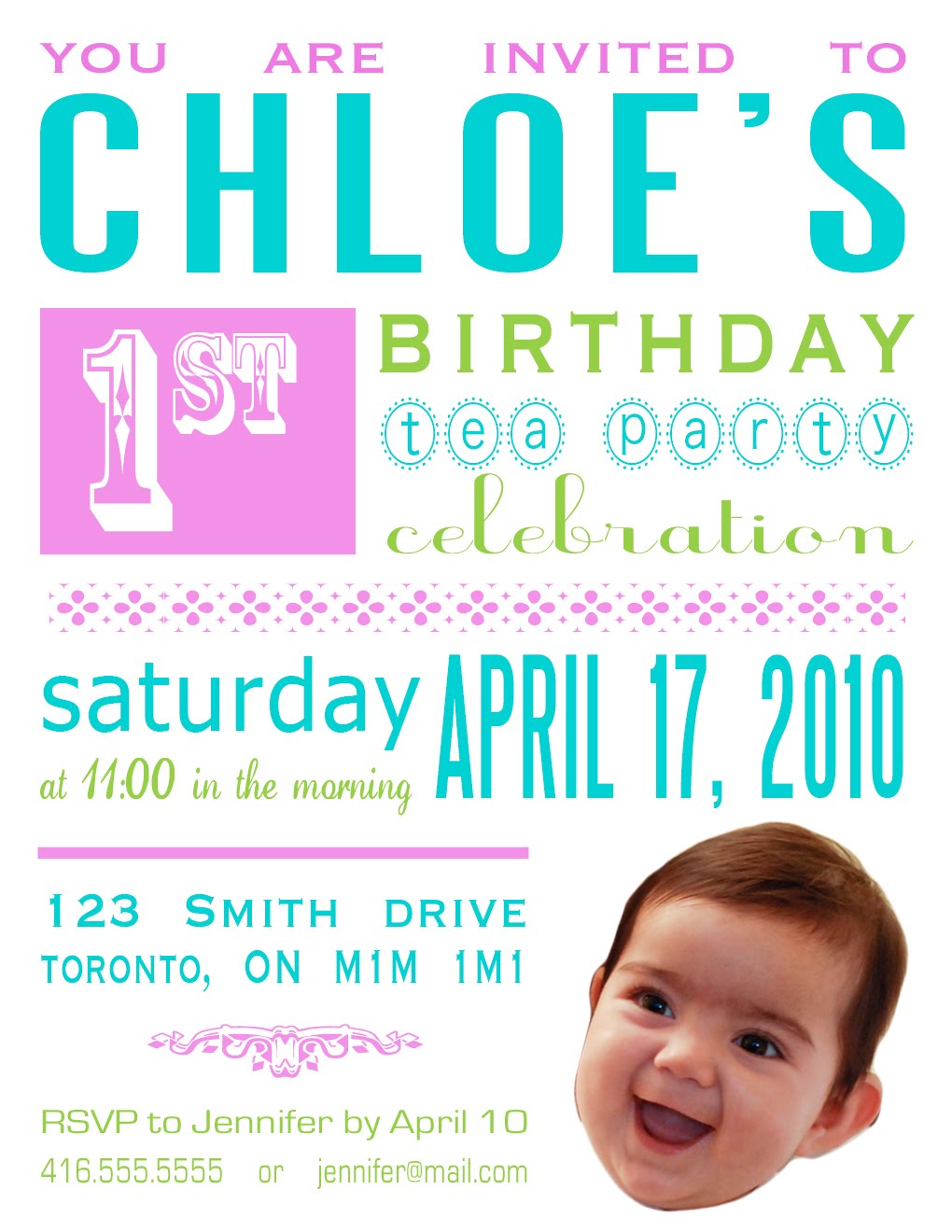 diy birthday party invitation, tea party invitation diy birthday party invitation, tea party invitation