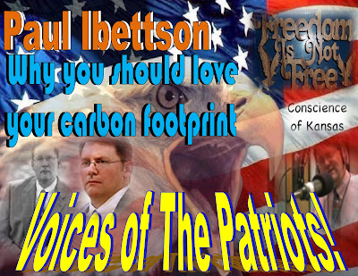 Voices Of The Patriots -  Paul Ibettson - Why you should love your carbon footprint