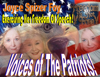 Voices Of The Patriots -  Joyce Spizer Foy - Exercising Her Freedom of Speech