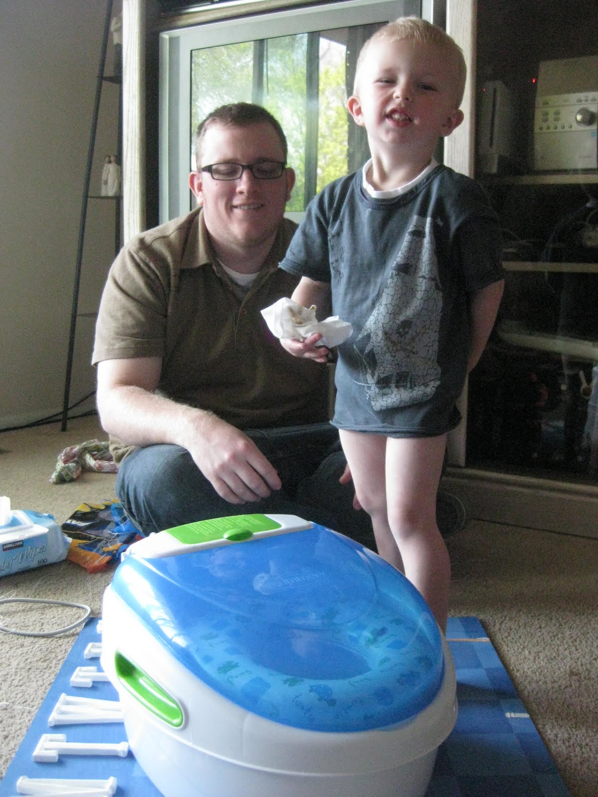 Happy just the way we are Big Boy Potty