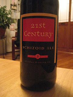 bottle of 21st Century Schizoid Ale