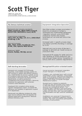 making a resume with tables for mac word