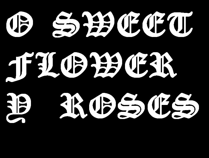 O Sweet Flowery Roses BLOG