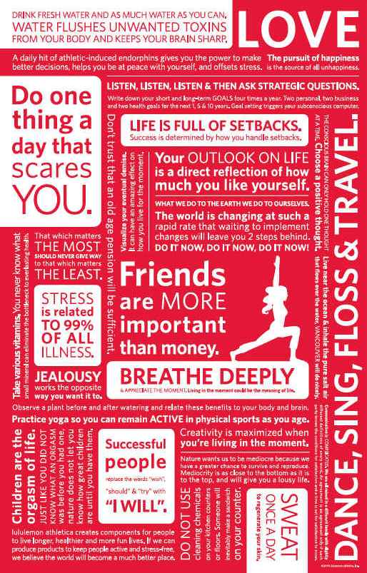 what is lululemon mission statement