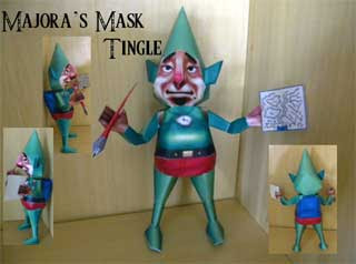 Majora's Mask Tingle Papercraft