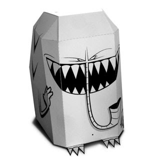 Slurg Monster Papercraft