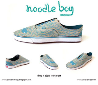 Vans Era Shoe Papercraft Noodle Boy