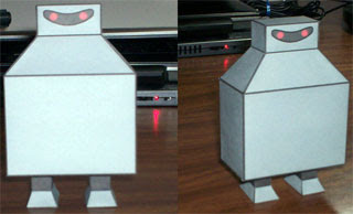 Boxy Robot Papercraft