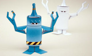 How To Make an Animated Paper Robot