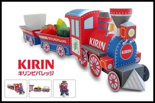 Kirin Fire Train Papercraft