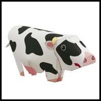 Papercraf Cow