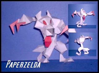 Legend of Zelda Wolfos Papercraft