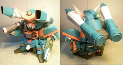 SD Calamity Gundam Papercraft