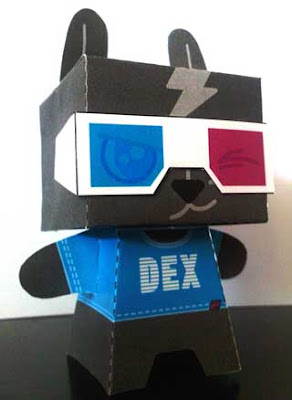 DEX Papercraft Toy