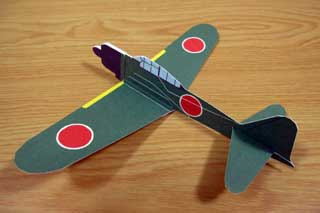 A6m Zero Paper Airplane