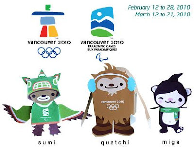2010 Winter Olympics Mascot Papercraft