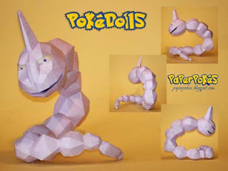Pokemon Onix Papercraft