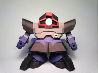 MS09 DOM Gundam Papercraft 1