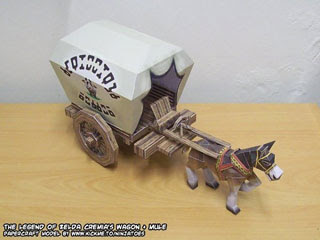 Cremia's Wagon Papercraft