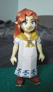 Young Malon Papercraft