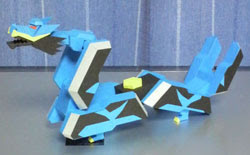 Ryu Origami Mecha Papercraft