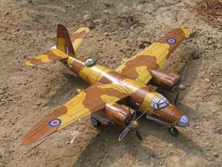 Martin B2-26 Marauder Papercraft