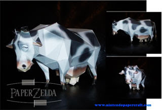 Cow Papercraft