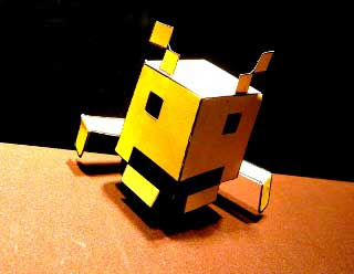 Space Invaders Papercraft