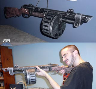 Combat Shotgun Papercraft