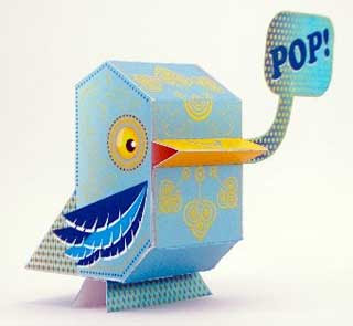 Nanibird Pop Paper Toy