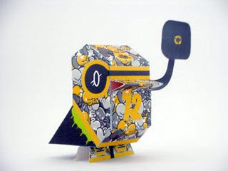 Balaclava Paper Toy