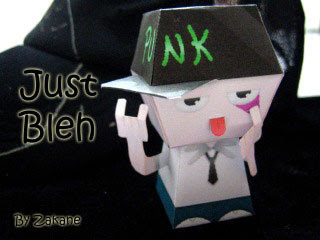 JustBleh Paper Toy