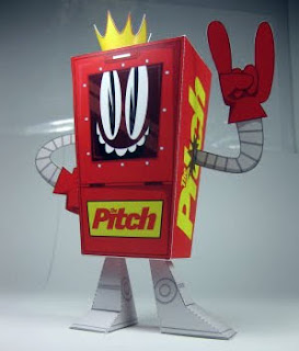 Pitch Bot Papercraft
