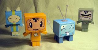 YAM Paper Toys