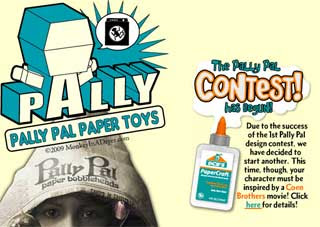 Pally Pall Paper Toy Contest