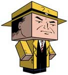 Dick Tracy Papercraft