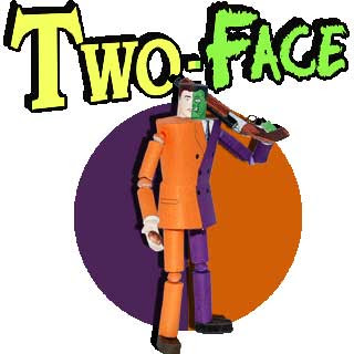 Two-Face Papercraft