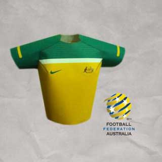 2010 World Cup Futbol Jersey Papercraft (Australia) ~ Paperkraft.net ...