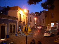Guanajuato al anochecer