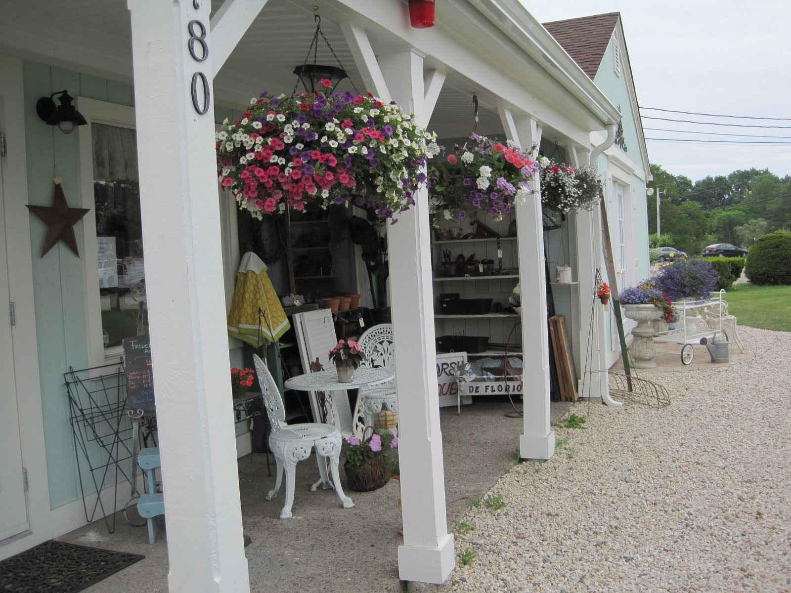 L KELLS ANTIQUES and Vintage Treasures French Door Greenland NH