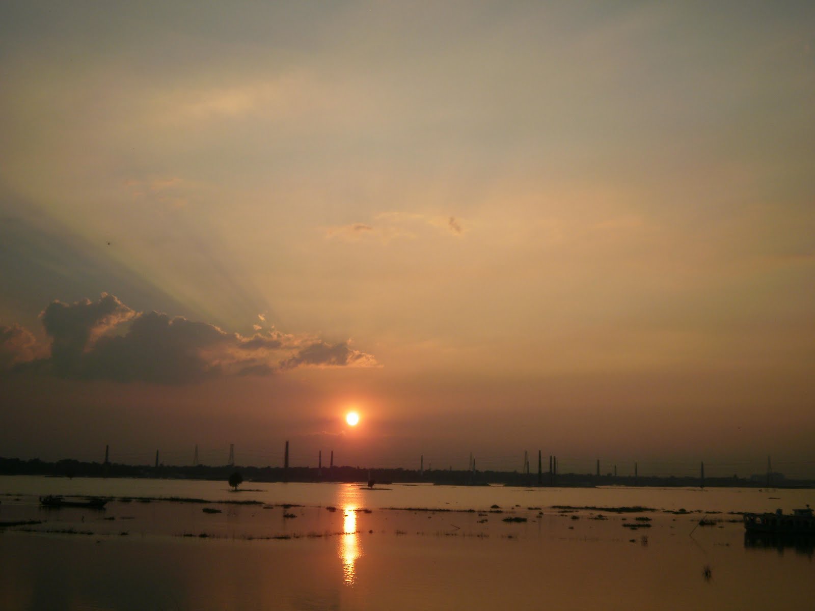 Bangladesh's Pictures: Sunset in Toorag