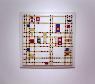 Mondrian. Broadway Boogie Woogie gallery wall