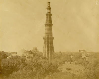 Qutub Minar old picture