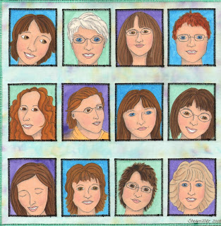 Terri Stegmiller community themed quilt