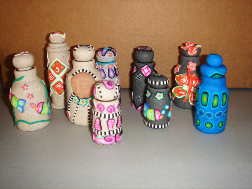 Art from my Heart Clay Day Bottles of Hope