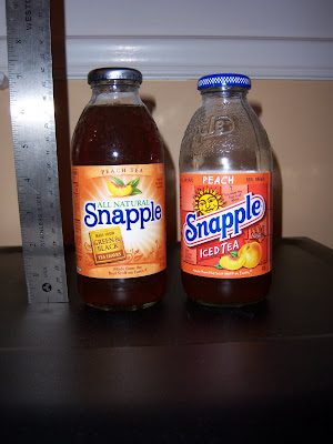 The Honest Hypocrite: Why must there be change? New Snapple bottles too ...