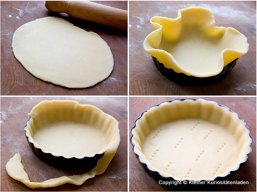 Gruyére-Tartelettes mit Anchovis